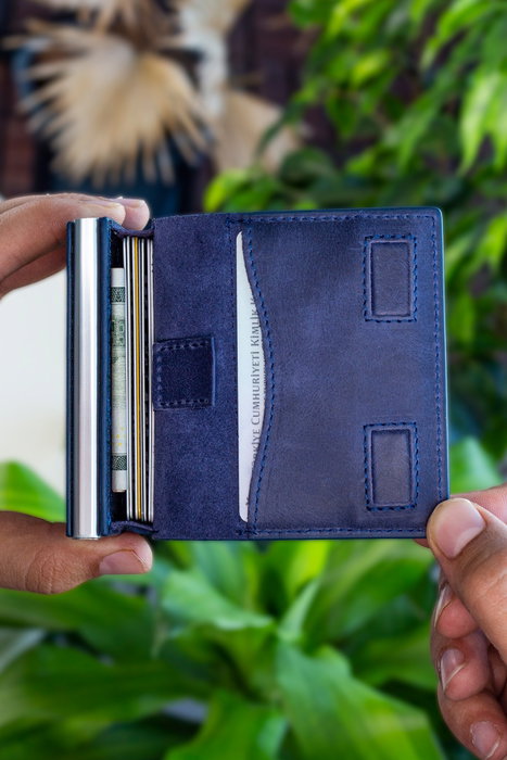 Zoozie Bags Tarjetero Smokey - Navy Blue